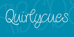 Quirlycues Font